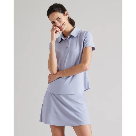 Rhone Blue Lavender Course to Court Polo - Picture 1 of 4